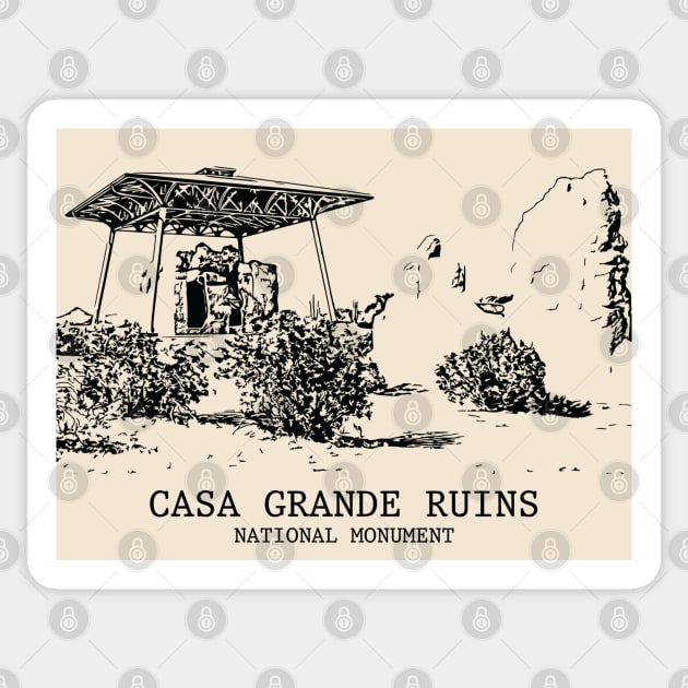 Casa Grande Ruins National Monument Sticker by Lakeric